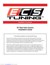 ECS B7 Installation Procedures Manual