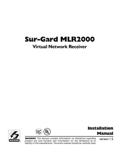 Sur-Gard MLR2000 Installation Manual