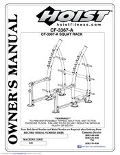 Hoist Fitness CF-3367-A Owner's Manual