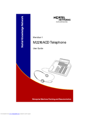 Nortel M2216ACD User Manual