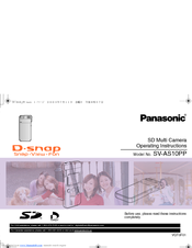 Panasonic D-Snap SV-AS10PP Operating Instructions Manual
