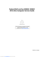 Packard Bell oneTwo M3831 Service Manual