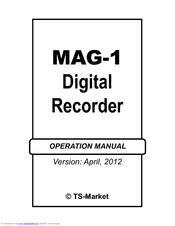 TS-Market MAG-1 Operation Manual