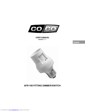 Coco AFR-100 User Manual
