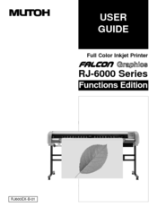 Mutoh RJ600EX-B-01 User Manual