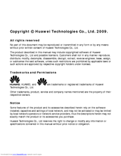 Huawei E1762 Quick Manual