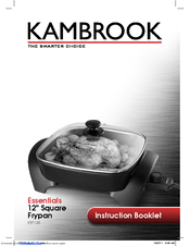 Kambrook Essentials KEF125 Instruction Booklet