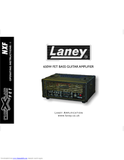 Laney NXF Operating Instructions Manual