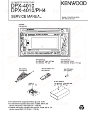Kenwood DPX-4010/PH4 Service Manual