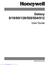 Honeywell Galaxy 8 User Manual