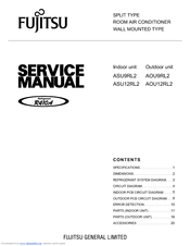 Fujitsu Asu9rl2 Manuals Manualslib