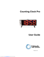 Colorado Time Systems Counting Clock Pro User Manual
