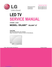 LG 55LA86-Z Service Manual