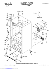 Whirlpool GI5FVAXVB02 Parts List