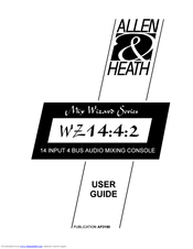 ALLEN & HEATH WZ14:4:2 User Manual