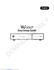 Vuplus Solo2 Easy Setup Manual