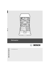 Bosch SMV 65T00 Instructions For Use Manual