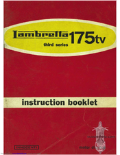 Lambretta 175tv Instruction Booklet