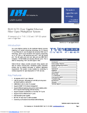 RLH Industries RLH 16 T1 User Manual