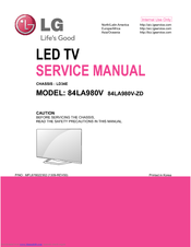 LG 84LA980V Service Manual