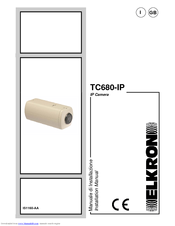 Elkron TC680-IP Installation Manual