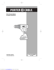 Porter-Cable PCL18D Instruction Manual