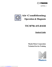 Mazda TC070-15-01H Student Manual