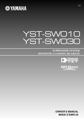 Yamaha YST-SW010 Owner's Manual