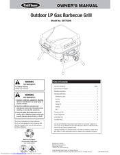 Uniflame GBT702W Owner's Manual