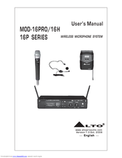 Alto MOD-16PRO Series User Manual