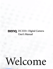 BenQ DC E53+ User Manual