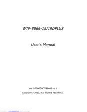 Wincomm WTP-8866-15DPLUS User Manual