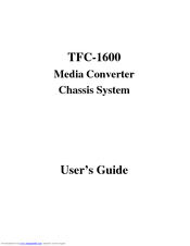Cignal TFC-1600 User Manual