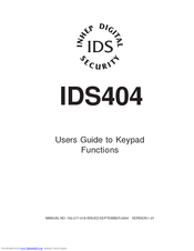 Inhep Digital Security IDS404 User Manual
