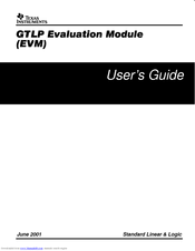 Texas Instruments GTLP User Manual