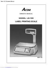 Acom LS-100 Owner's Manual