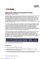 IBM RackSwitch G8332 Product Manual