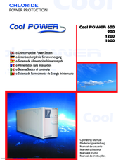 Chloride Cool Power 600 Operating Manual