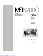 Measurement Systems MSI5200C User Manual