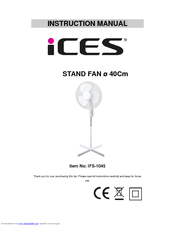 iCES IFS-1045 Instruction Manual