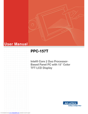 Advantech PPC-157T User Manual
