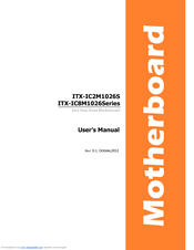 Intel ITX-IC2M1026S Series User Manual