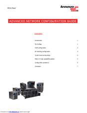 Lenovo EMC px 12 Network Configuration Manual