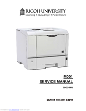 Ricoh M001 Service Manual