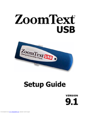 Ai Squared ZoomText Setup Manual