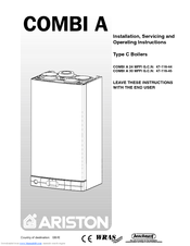 Ariston COMBI A 24 MFFI Installation, Servicing And Operating Instructions