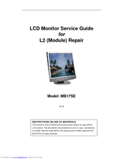 Asus MB17SE Service Manual