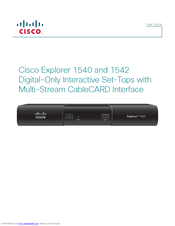 Cisco Explorer 1542 User Manual