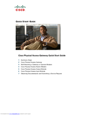 Cisco Physical Access Gateway Quick Start Manual