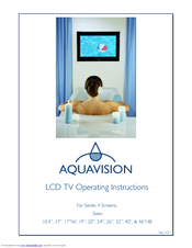 Aquavision AVF-19-4 Operating Instructions Manual
